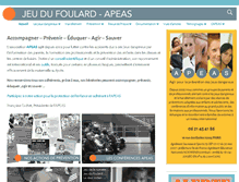 Tablet Screenshot of jeudufoulard.com